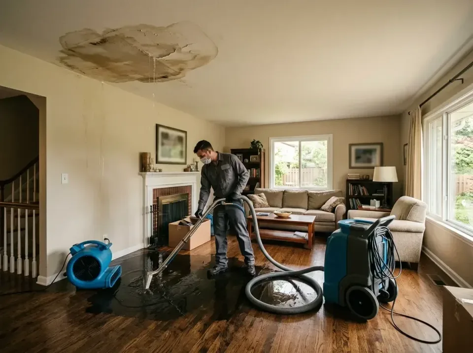 attic-pipe-burst-ceiling-drip-008 — frequently asked questions, Water Damage Restoration & Carpet Care in Lake Pocotopaug, CT